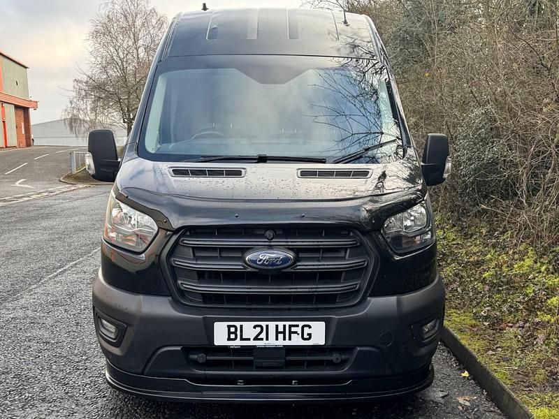 Used Ford Transit 105 HP (77 kW) 2021 Black Van