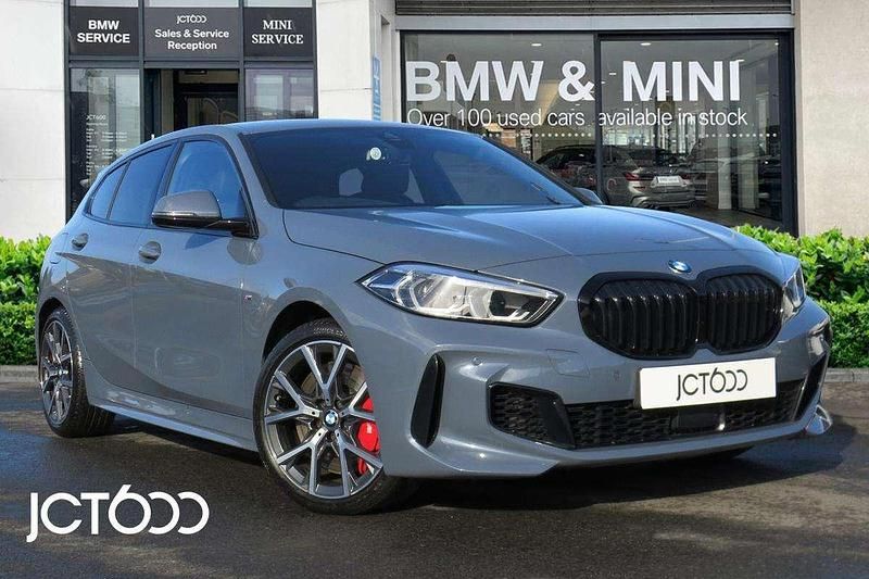 Grey Used 2022 BMW 128 Comfort Edition Hatchback | £23,290 (Good price) - Image 1/4