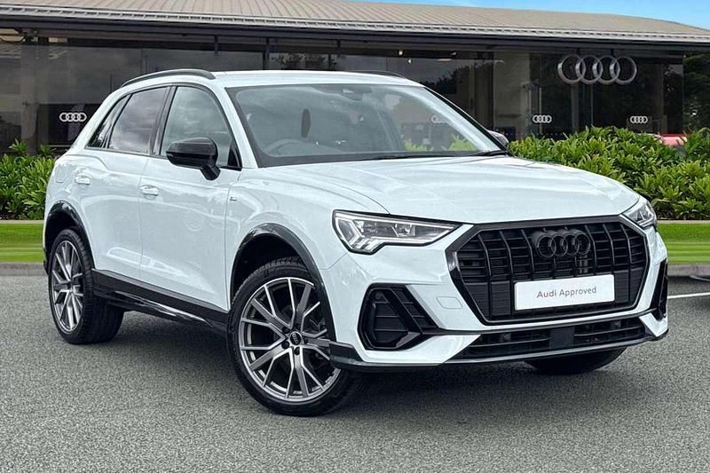 White Used 2024 Audi Q3 Black Edition SUV | £32,850 (Good price) - Image 1/4