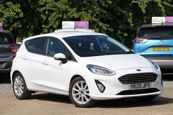 White Used 2020 Ford Fiesta Titanium Hatchback | £13,656 (A bit pricey) - Image 1/1