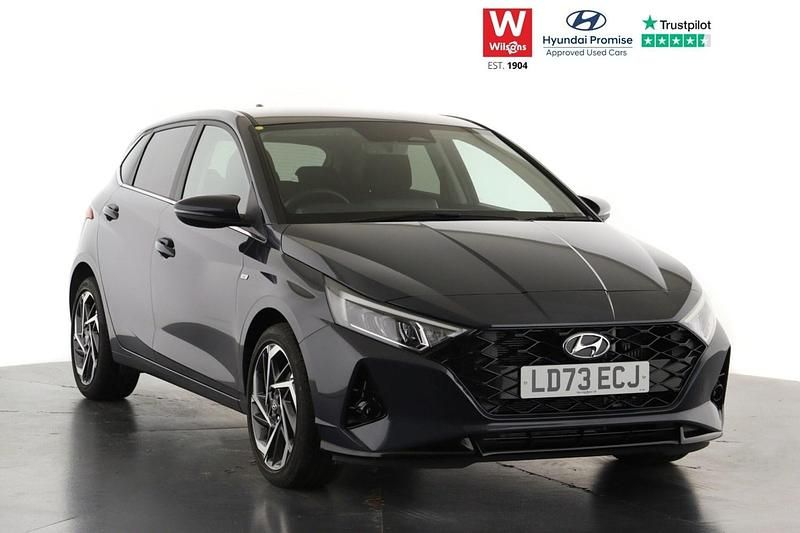 Grey Used 2023 Hyundai i20 Premium Hatchback | £17,095 (Fair price) - Image 1/3