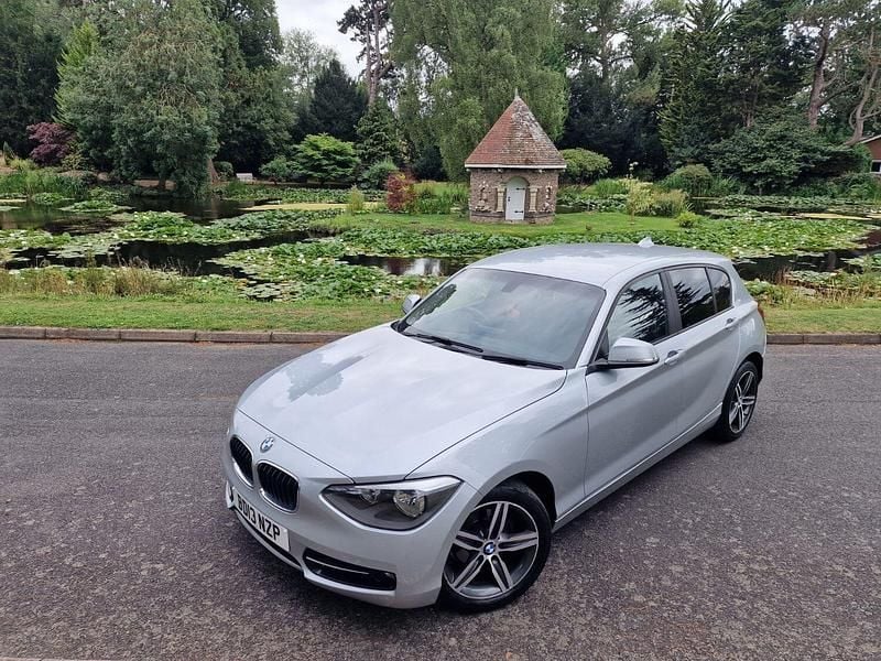 Silver Used 2013 BMW 114 Sport Line Hatchback | £3,980 (Fair price) - Image 1/4