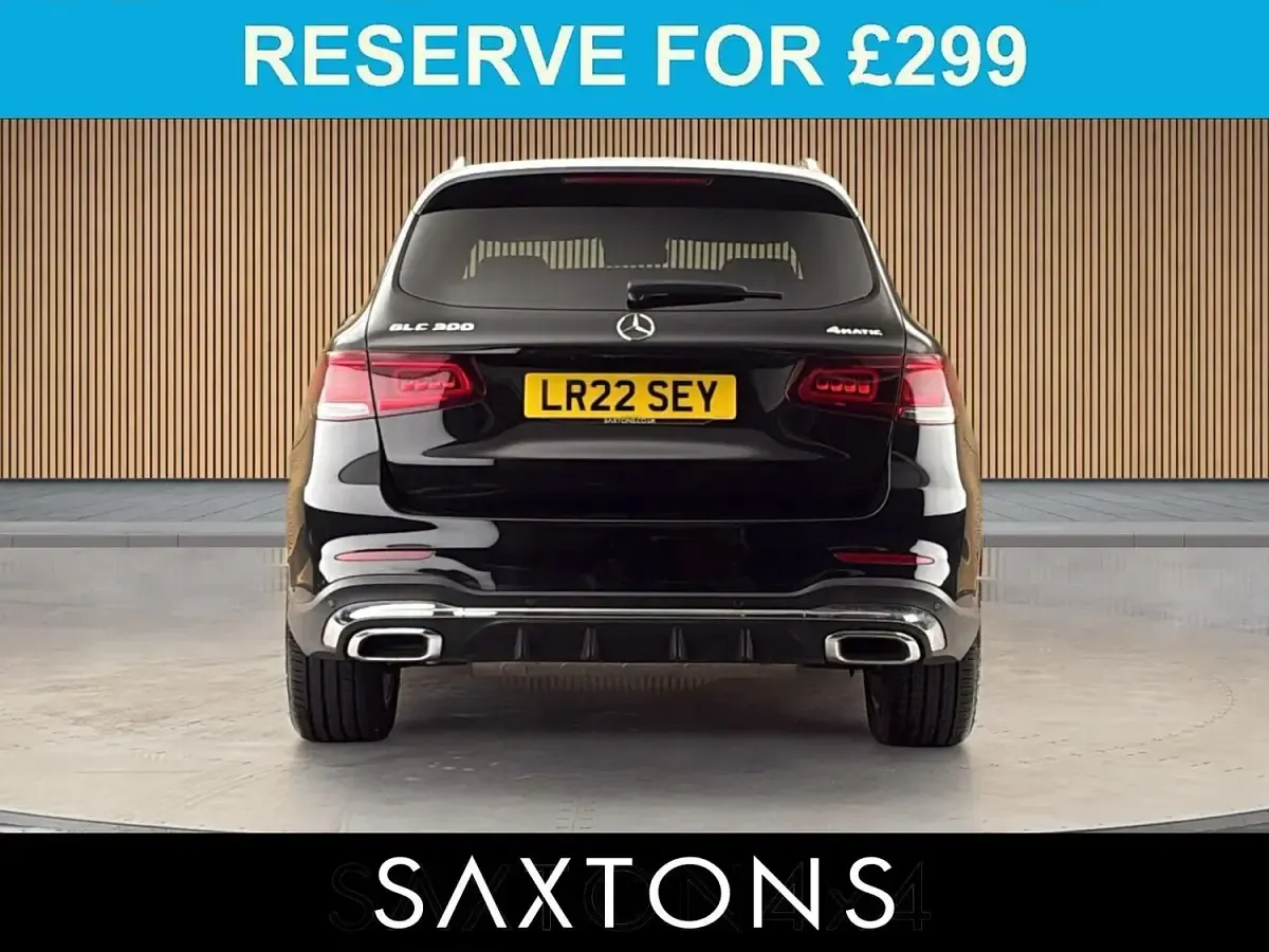 Used Mercedes GLC300e AMG line 2022 Black SUV