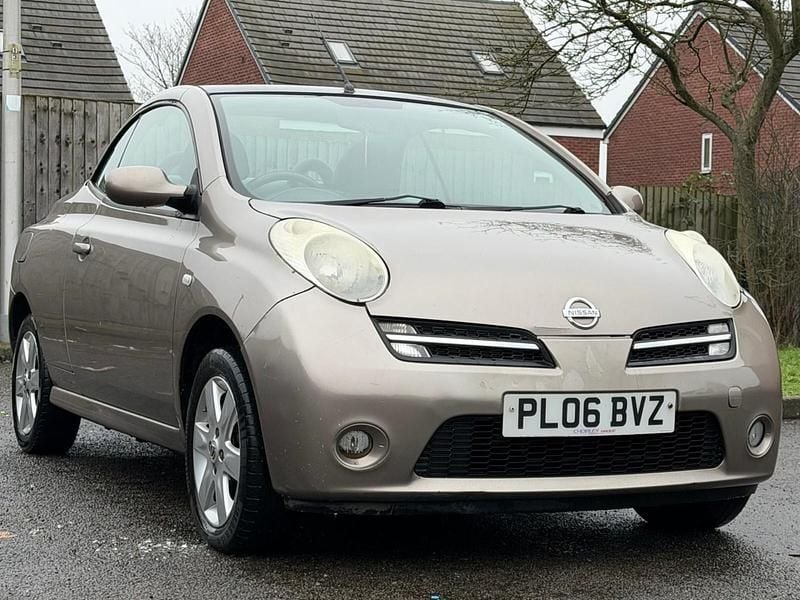 Beige Used 2006 Nissan Micra C+C Cabriolet | £795 - Image 1/4