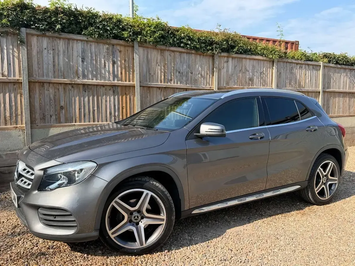 Used Mercedes GLA200 AMG line 136 HP (100 kW) 2017 Grey SUV