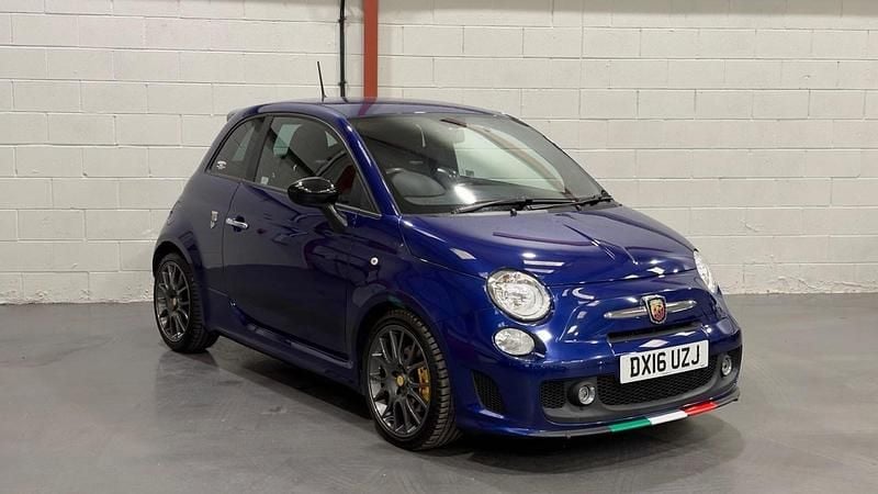Used Abarth 595 160 HP (117 kW) 2016 Blue Hatchback