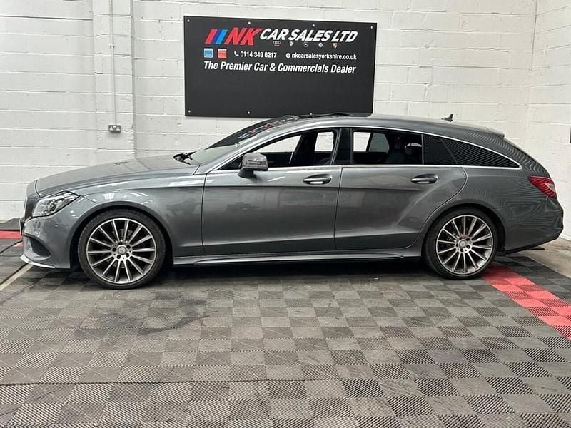 Used Mercedes CLS220 Shooting Brake AMG line 2017 Grey Estate