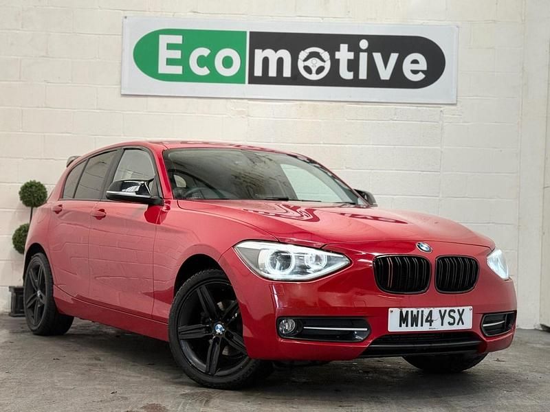 Red Used 2014 BMW 116 Sport Line Hatchback | £6,995 (Fair price) - Image 1/4