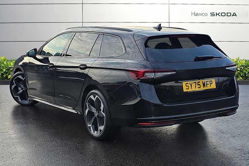 New Skoda Superb SportLine 110 HP (80 kW) 2025 Midnight black metallic Estate