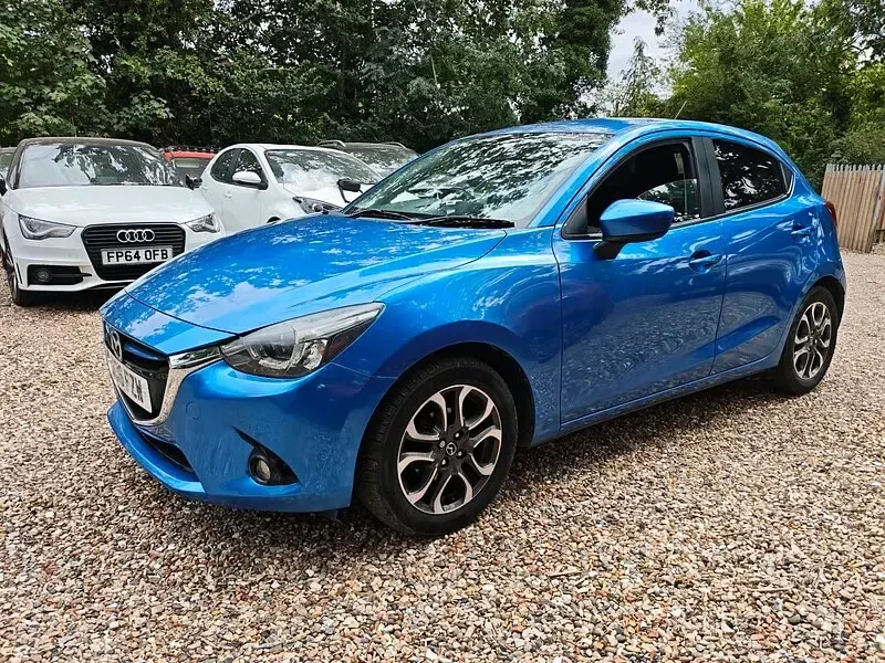 Used Mazda 2 Inclusive 2016 Blue Hatchback