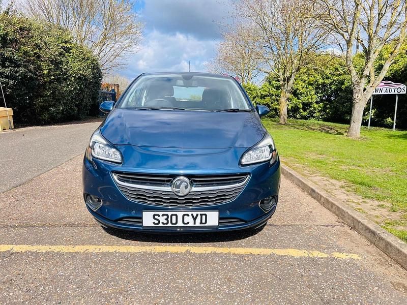 Used Vauxhall Corsa 90 HP (66 kW) 2015 Blue Hatchback