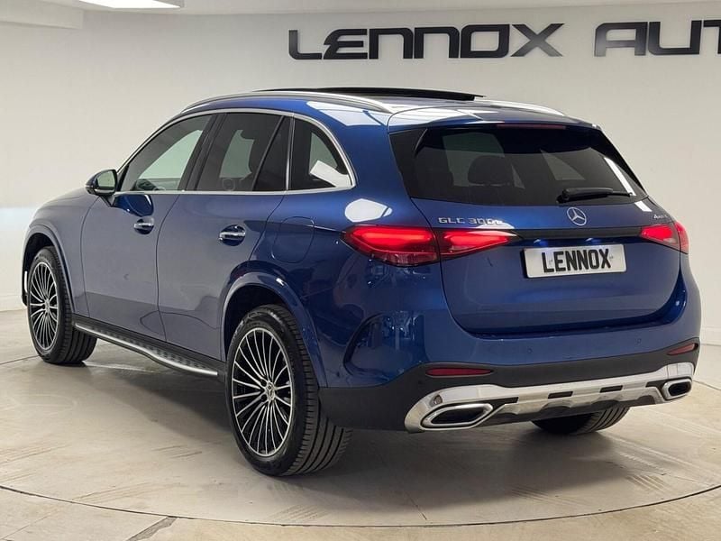 Used Mercedes GLC300e AMG line 2024 Blue Estate