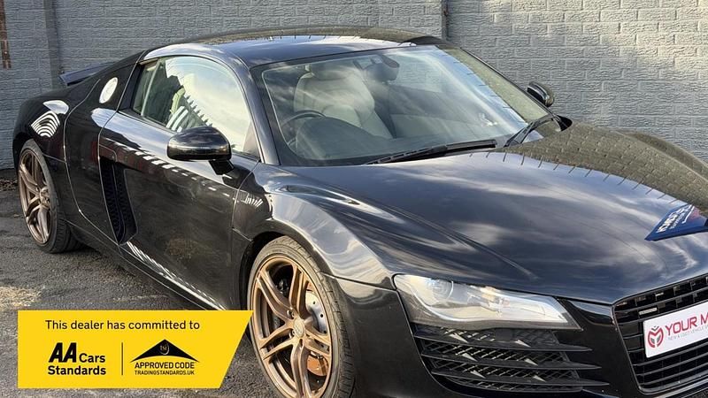 Used Audi R8 Coupé Advanced 420 HP (308 kW) 2008 Black Coupe