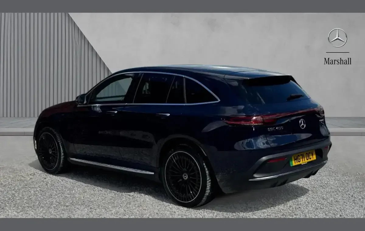 Used Mercedes EQC400 AMG Line Premium Plus 300 kW (408 HP) 2022 Blue  SUV