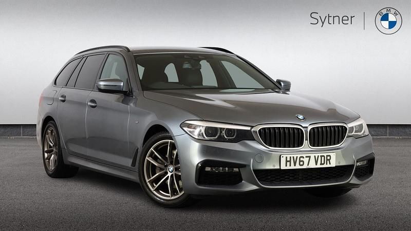 Used BMW 520 M Sport 187 HP (137 kW) 2017 Blue Estate
