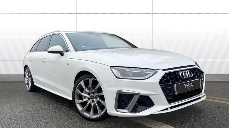 Used Audi A4 S-Line 204 HP (150 kW) 2023 White Estate