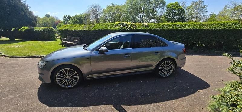 Used Audi A4 S-Line 190 HP (139 kW) 2017 Grey Sedan
