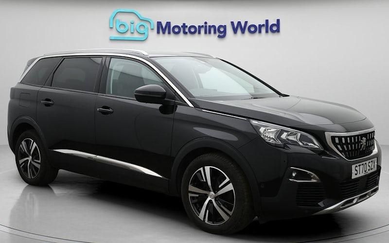 Used Peugeot 5008 Allure 131 HP (96 kW) 2020 Black SUV