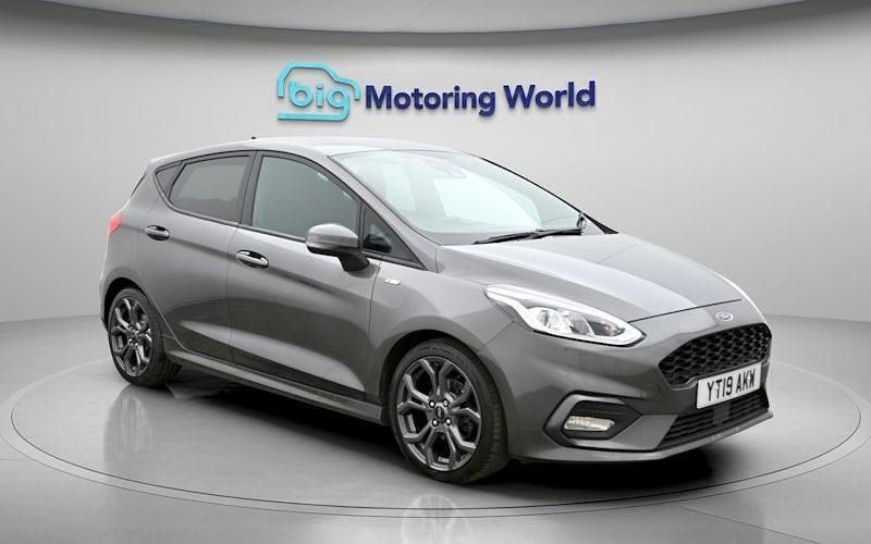 Used Ford Fiesta ST-Line X 125 HP (91 kW) 2019 Grey Hatchback