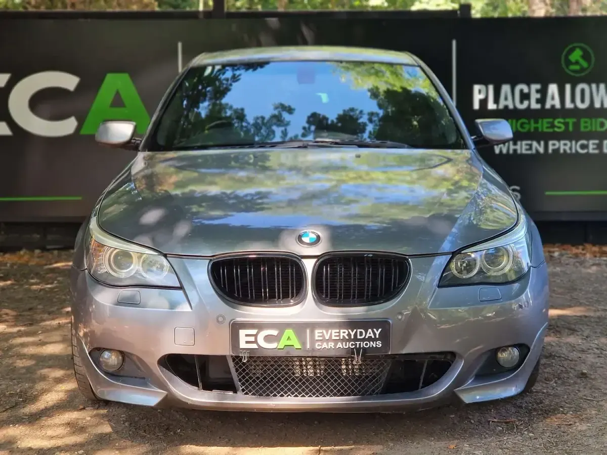 Used BMW 520 M Sport 177 HP (130 kW) 2009 Grey Sedan