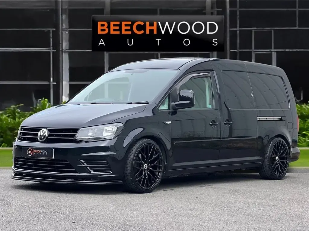 Used VW Caddy Trendline 102 HP (75 kW) 2019 Black MPV