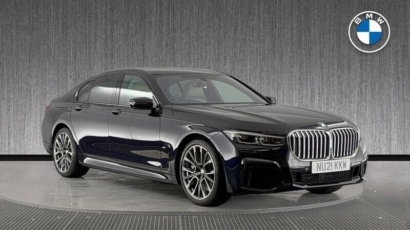 Black Used 2021 BMW 730 M Sport Sedan | £34,799 (Fair price) - Image 1/4