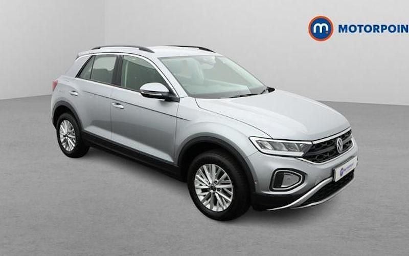 Silver Used 2023 VW T-Roc Life SUV | £18,199 (Fair price) - Image 1/4