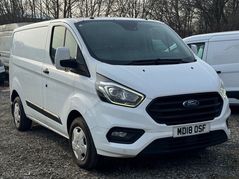 White Used 2018 Ford Transit Custom Trend Van | £6,250 (A bit pricey) - Image 1/4