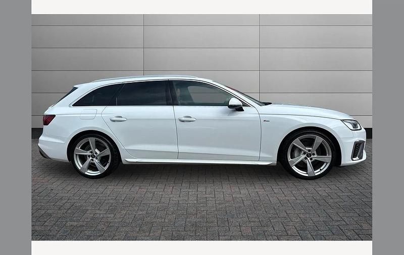 Used Audi A4 S-Line 204 HP (150 kW) 2024 Arkona white Estate
