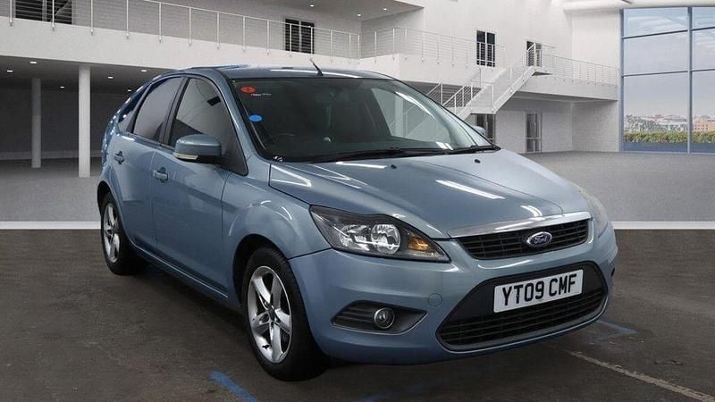 Used Ford Focus Zetec 99 HP (72 kW) 2009 Blue Hatchback