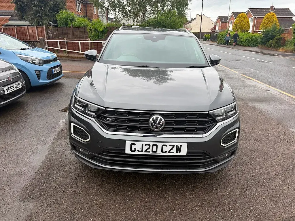 Used VW T-Roc R-line 150 HP (110 kW) 2020 Grey SUV