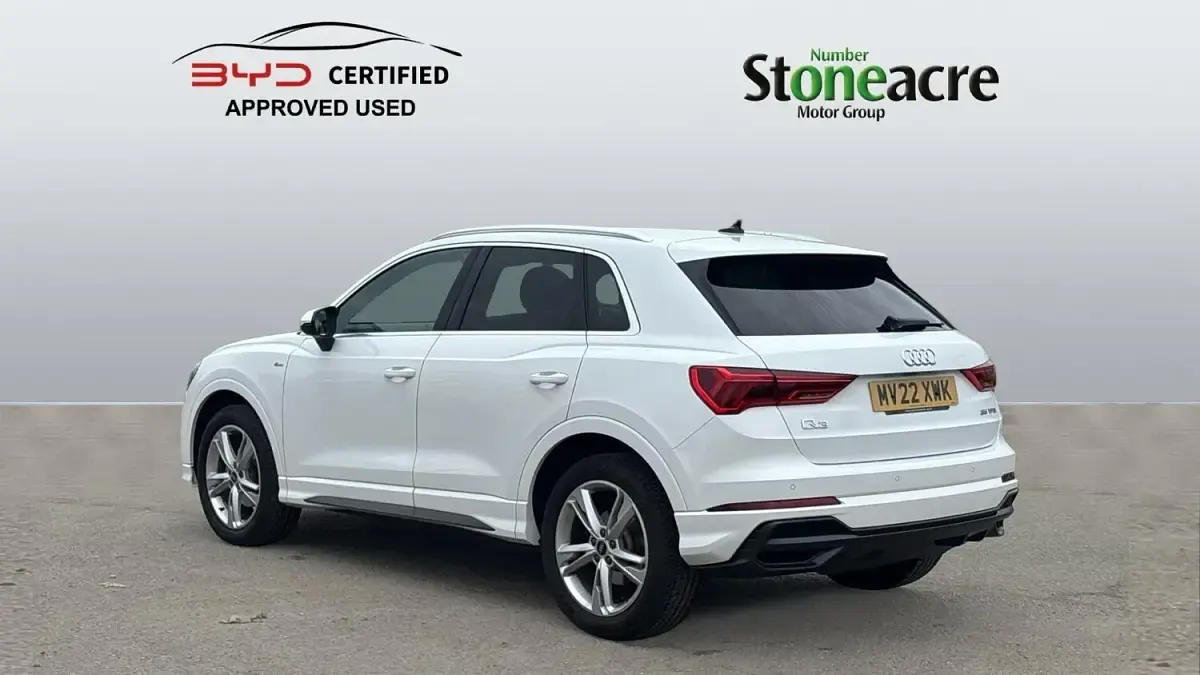 Used Audi Q3 S-Line 150 HP (110 kW) 2022 White SUV