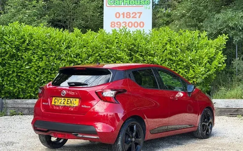 Used Nissan Micra S 92 HP (67 kW) 2022 Red Hatchback
