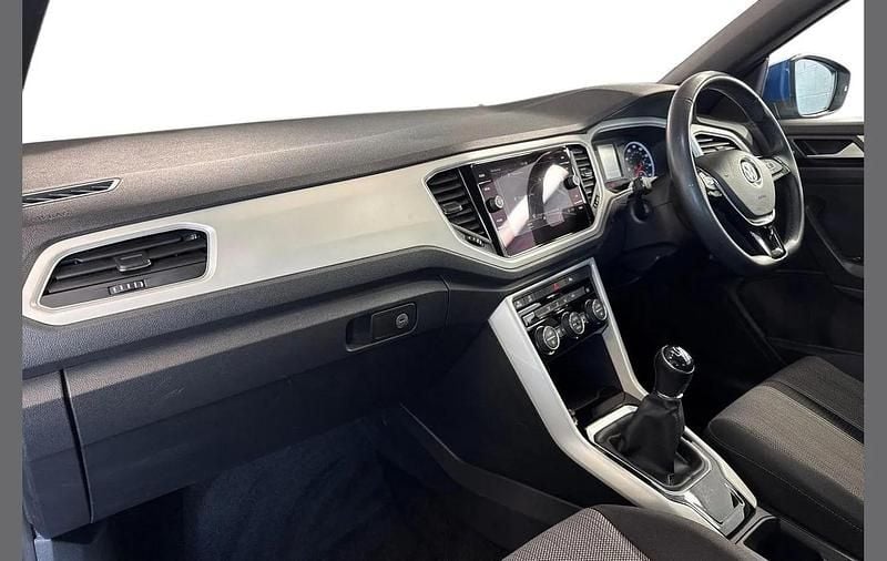 Used VW T-Roc Cabriolet Design 113 HP (83 kW) 2021 Blue Cabriolet