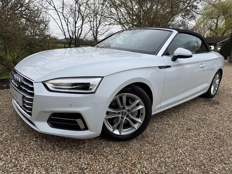 Used Audi A5 Cabriolet Sport 2018 White Cabriolet