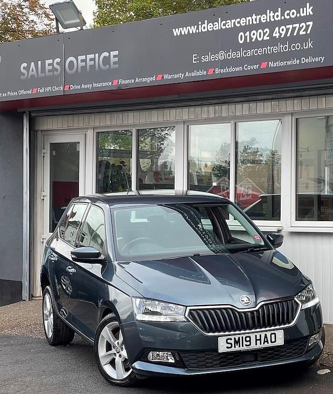 Used Skoda Fabia SE L 110 HP (80 kW) 2019 Grey Hatchback