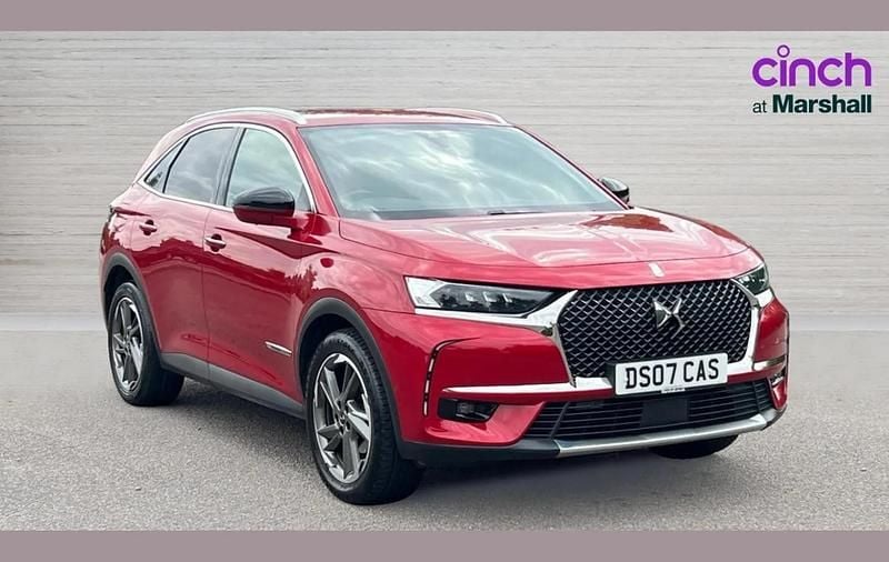 Red Used 2018 DS Automobiles DS7 Crossback Prestige SUV | £13,766 (Fair price) - Image 1/4