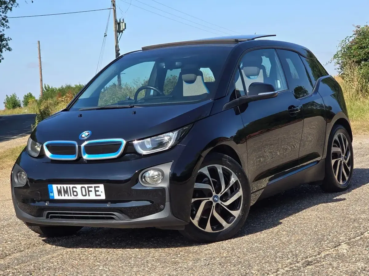 Used BMW i3 Comfort Edition 125 kW (170 HP) 2016 Black Hatchback
