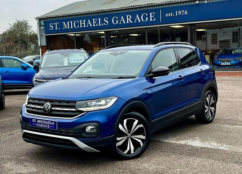 Used VW T-Cross Black Edition 2022 Blue SUV