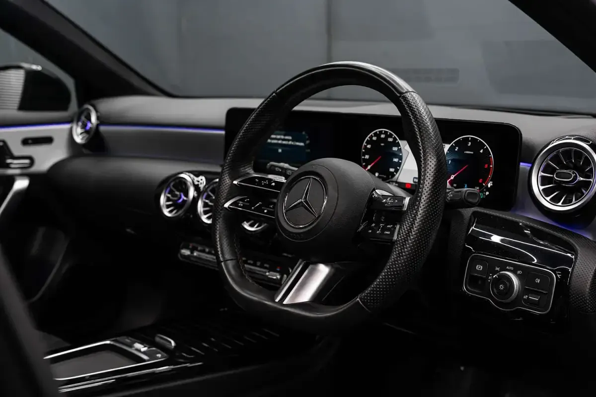 Used Mercedes A200 AMG Line Premium Plus 163 HP (119 kW) 2023 Black Hatchback