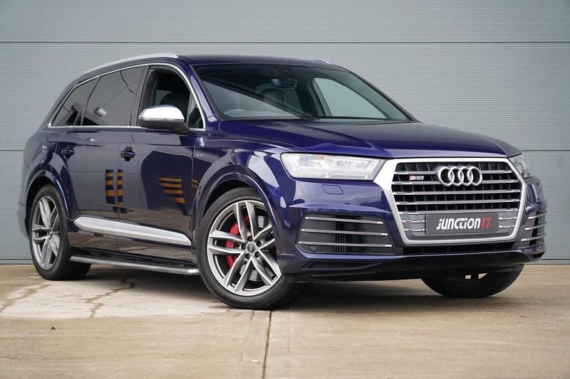 Blue Used 2018 Audi SQ7 Business SUV | £29,275 (Fair price) - Image 1/3