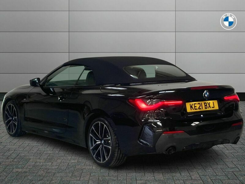 Used BMW 420 M Sport 190 HP (139 kW) 2021 Black Cabriolet