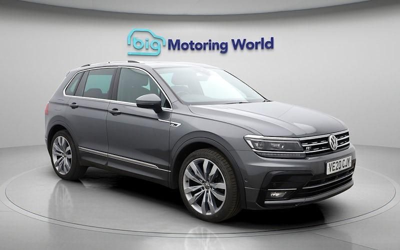 Used VW Tiguan R-line 230 HP (169 kW) 2020 Grey SUV