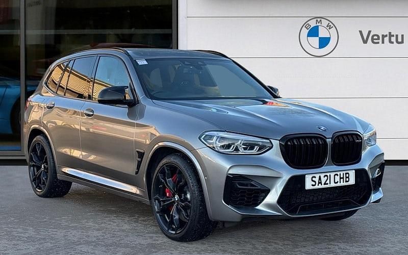 Grey Used 2021 BMW X3 M Competition Edition SUV | £44,711 (Fair price) - Image 1/4