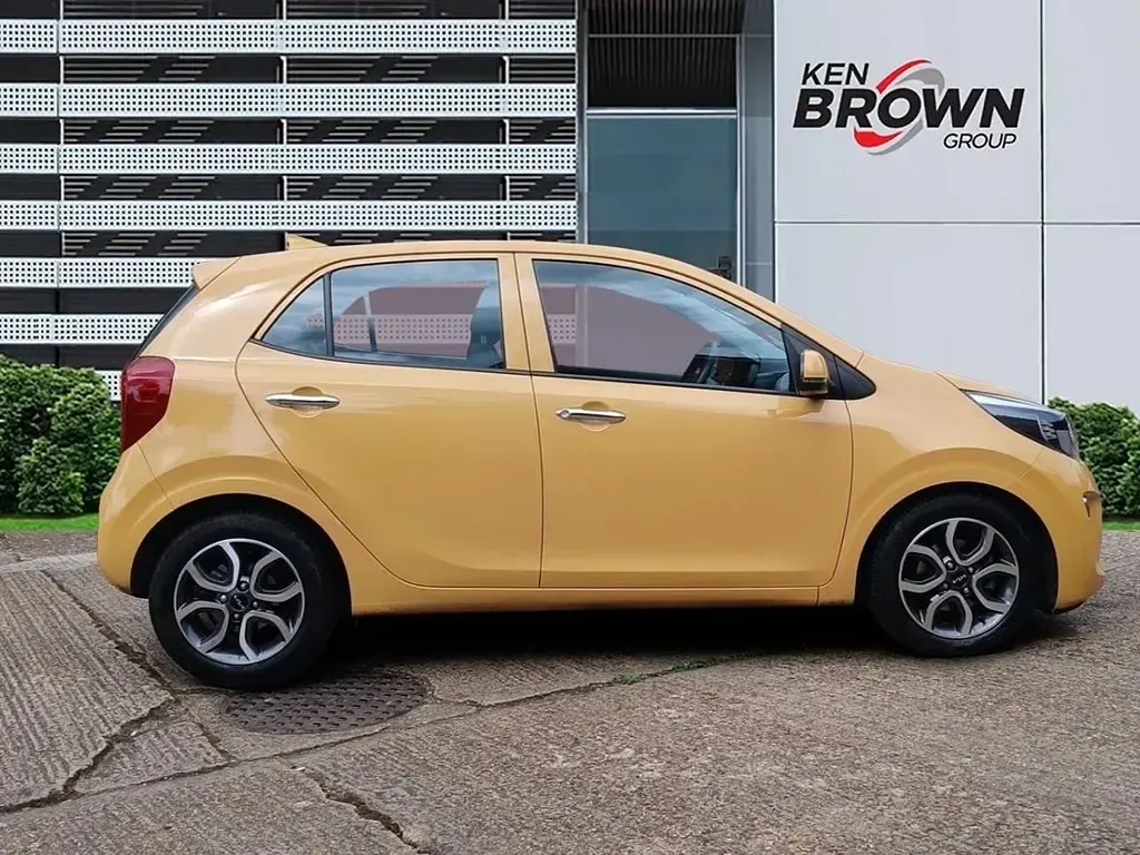 Used Kia Picanto 2023 Yellow Hatchback