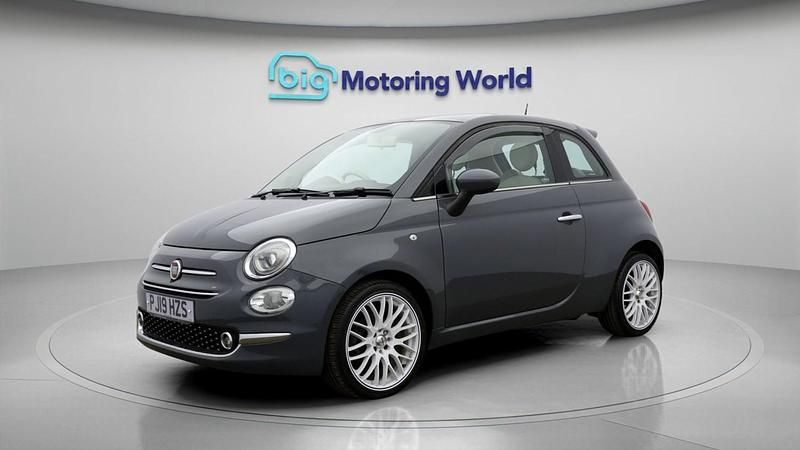 Used Fiat 500 Lounge 69 HP (50 kW) 2019 Grey Hatchback