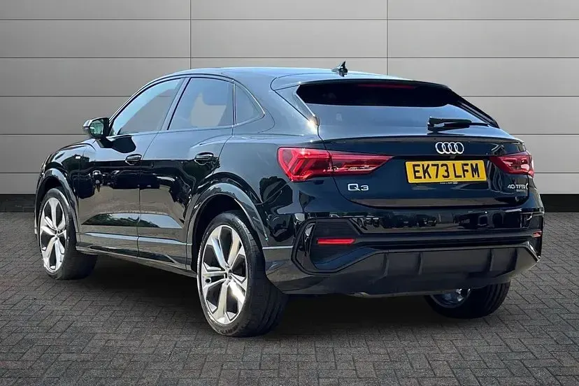 Used Audi Q3 Sportback Black Edition 187 HP (137 kW) 2023 Mythos black SUV
