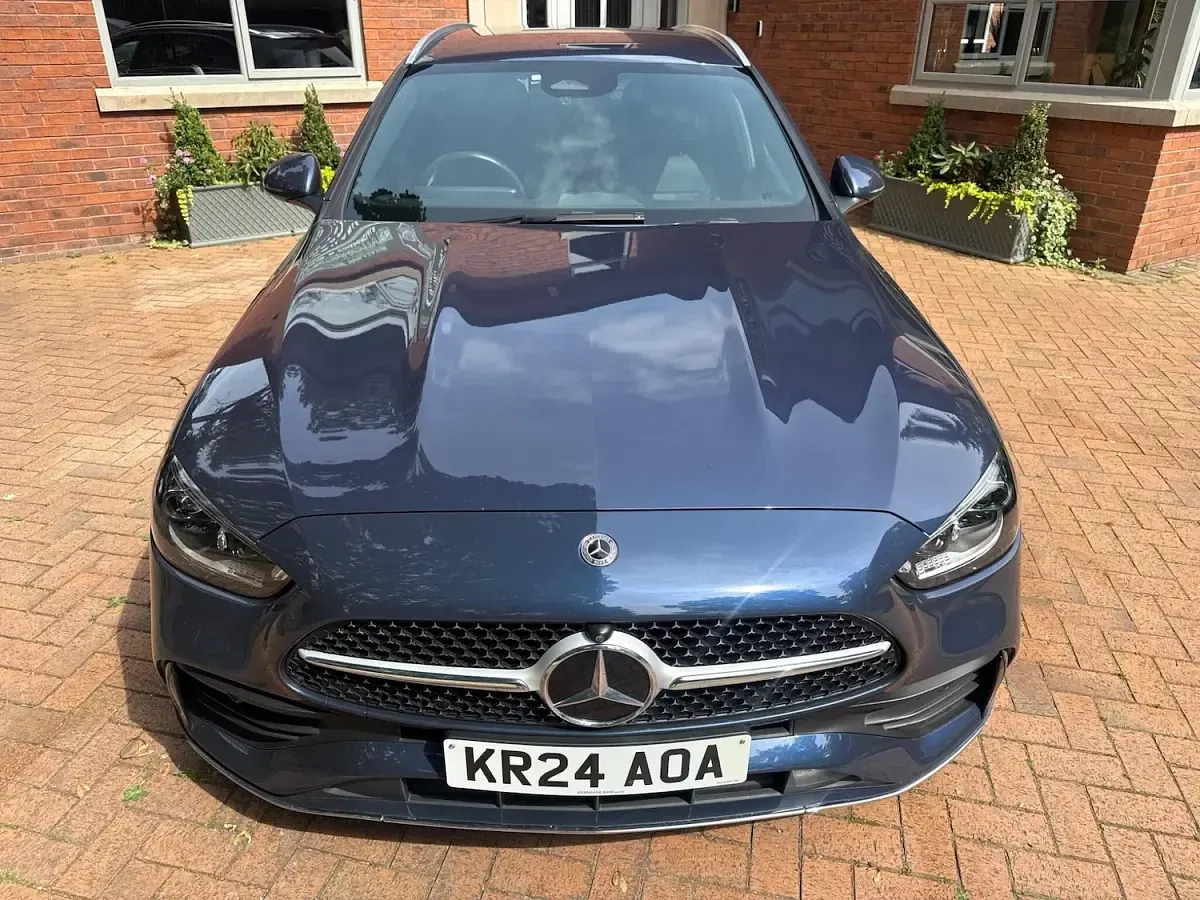 Used Mercedes C300 AMG Line Premium 2024 Blue Estate