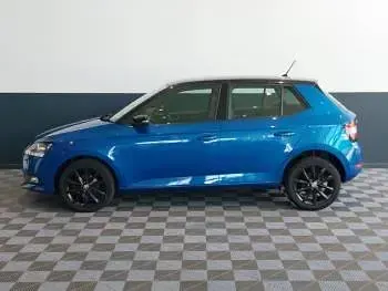 Used Skoda Fabia Colour Edition 95 HP (69 kW) 2019 Blue Hatchback