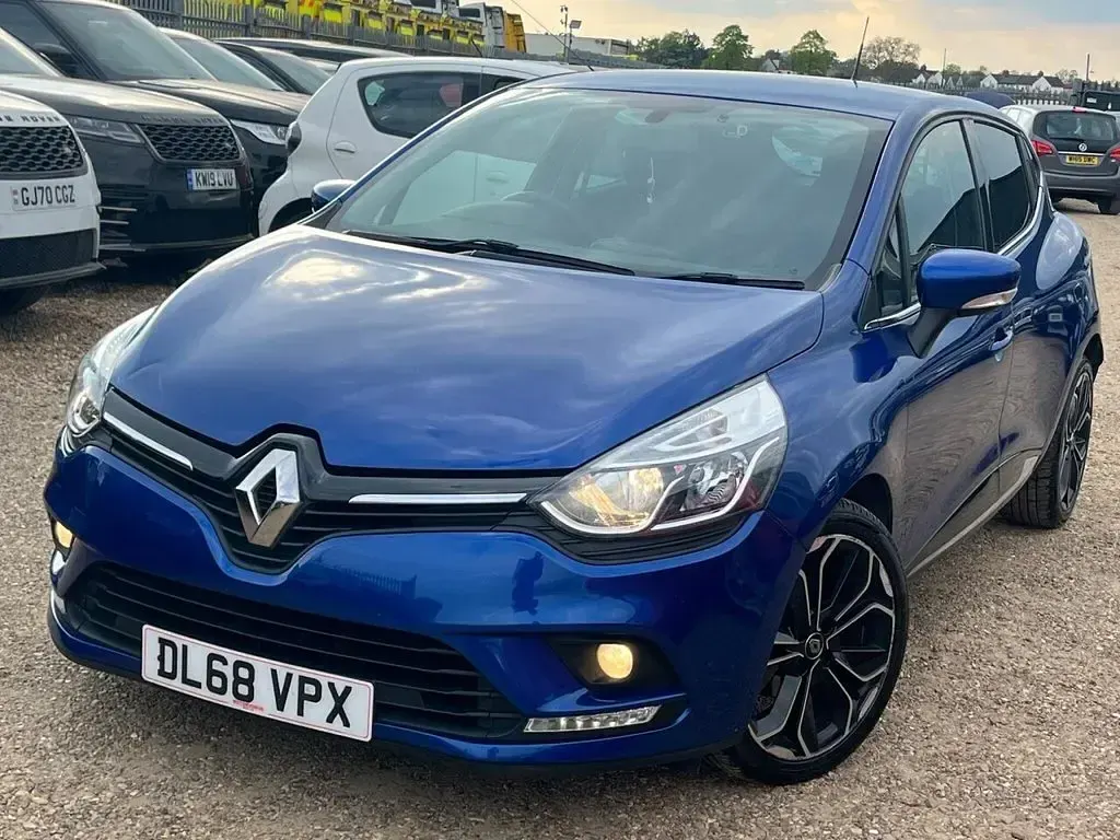 Used Renault Clio Iconic 90 HP (66 kW) 2018 Blue Hatchback